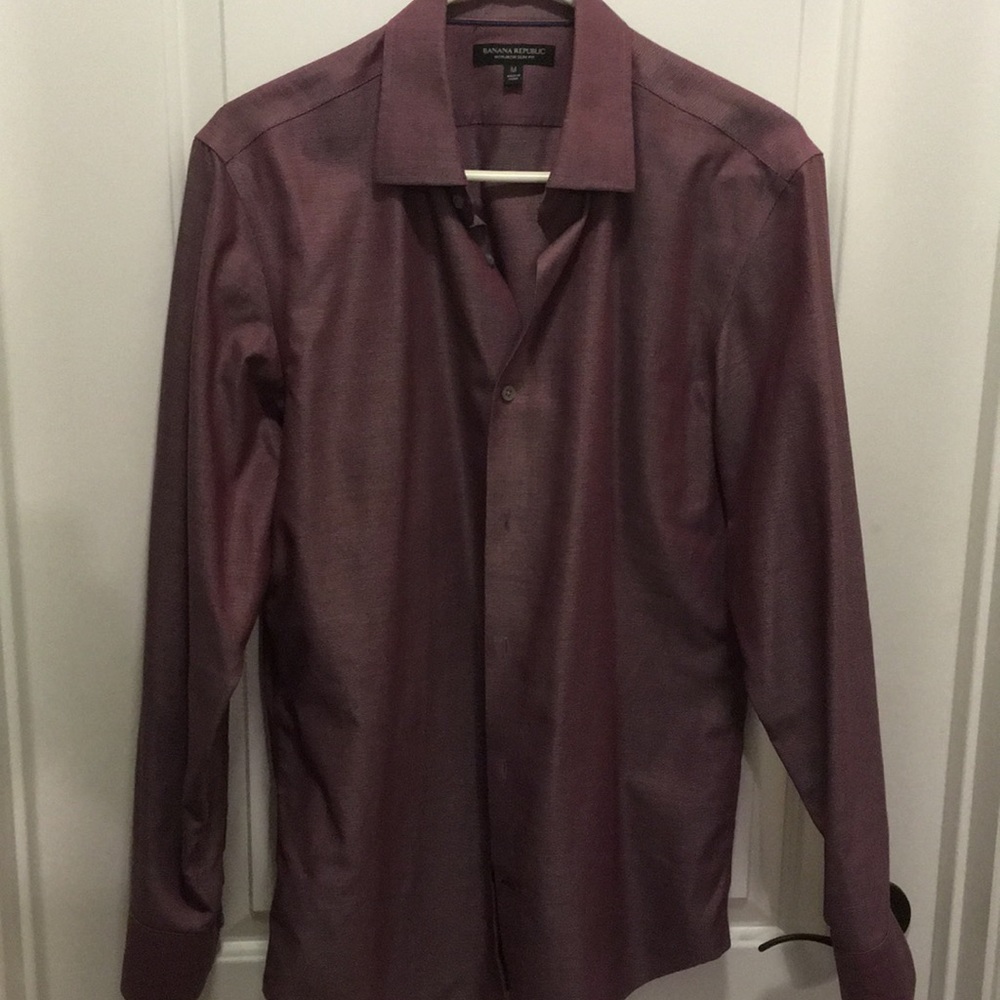 Men’s medium banana republic dress shirt